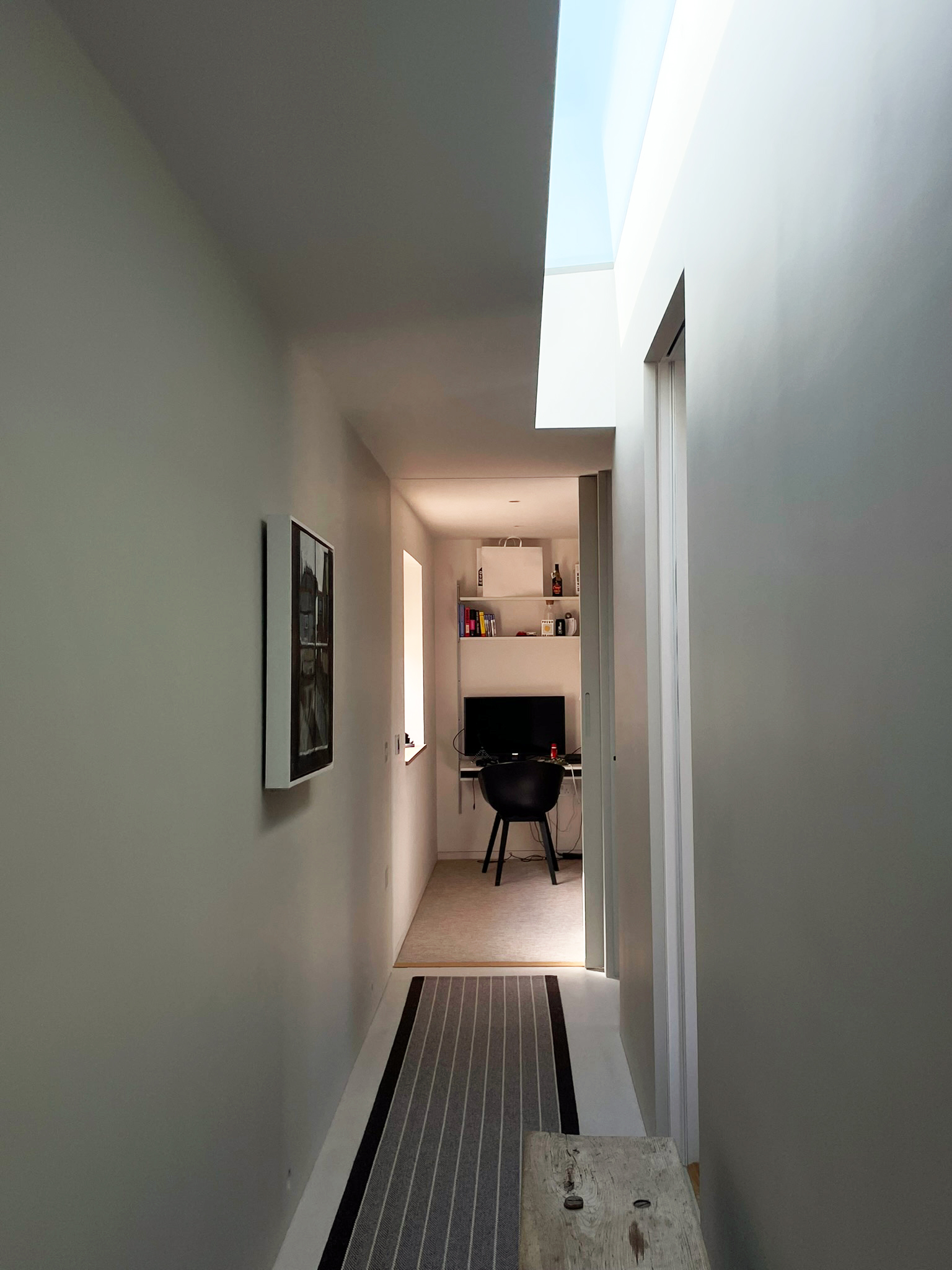 Hallway in Cedar house