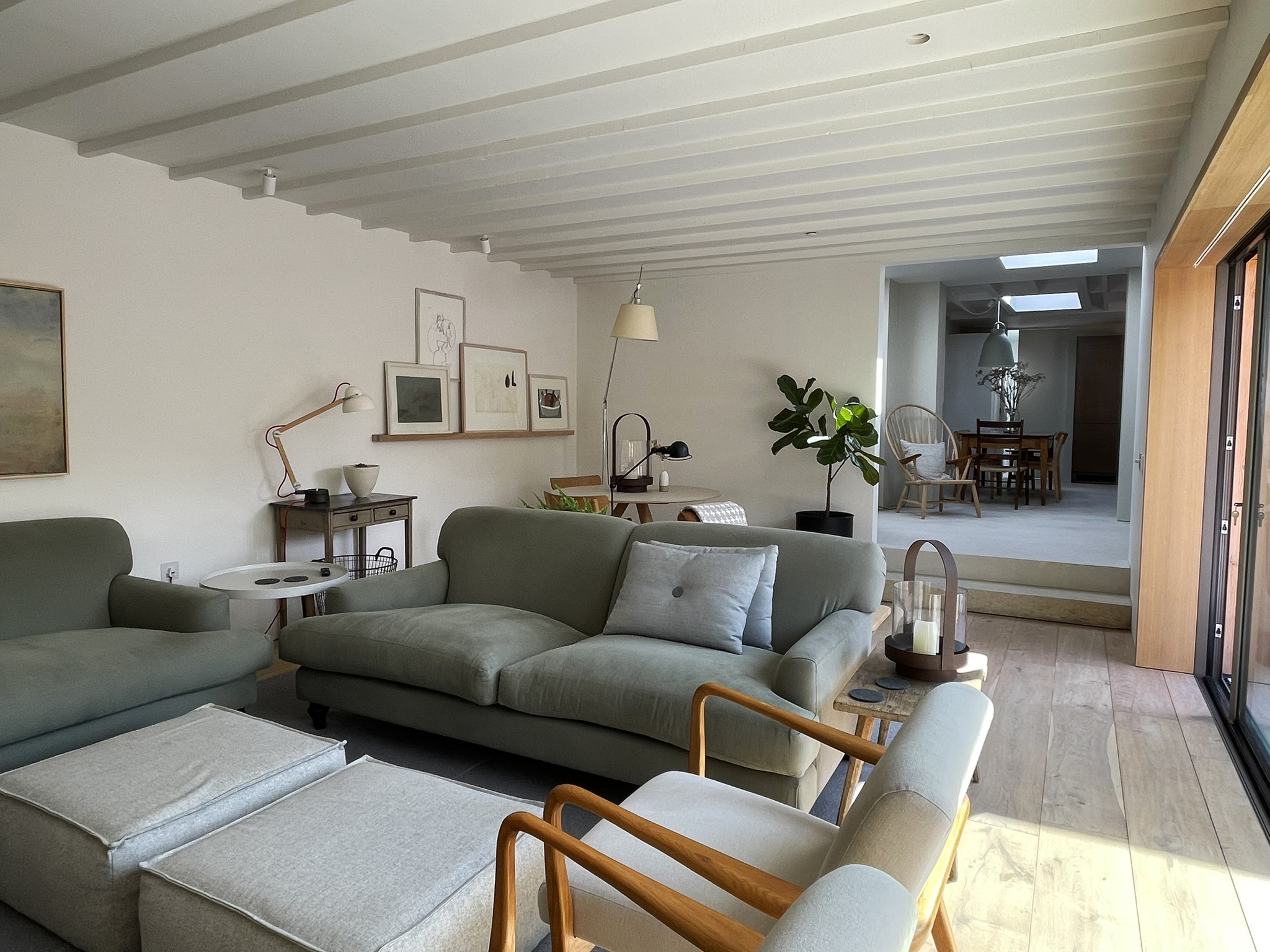 Lounge space of Cedar House