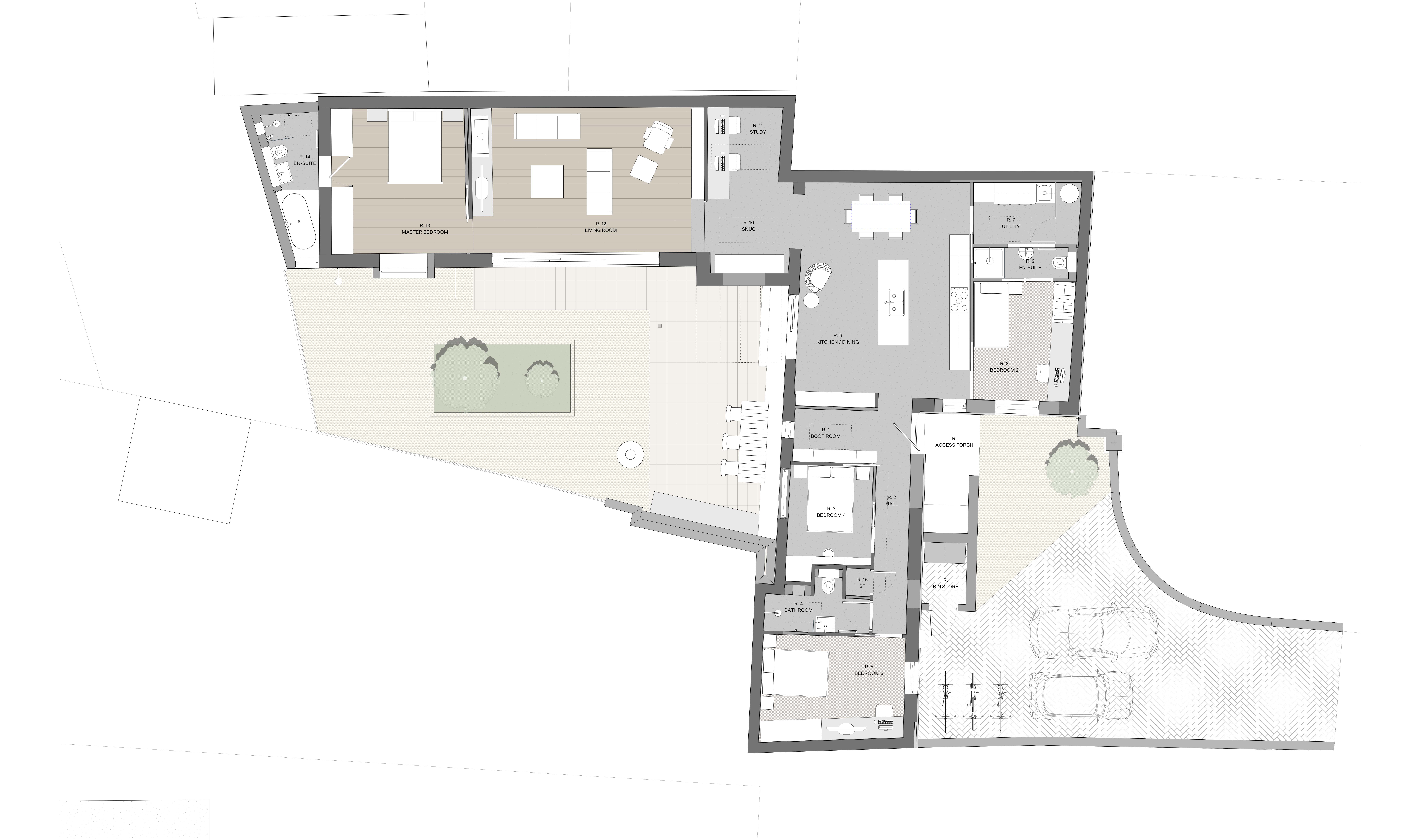 Floor layout of Cedar